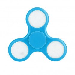 Color Fidget Spinner Stress Reducer Toy (Light Blue)